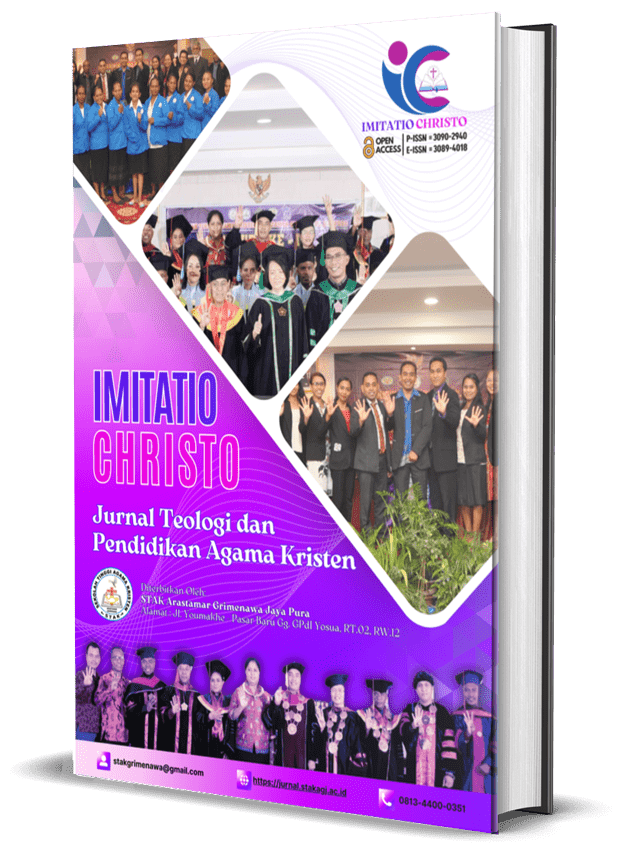 					View Vol. 2 No. 1 (2025): Jurnal Imitatio Christo - Edisi Januari
				